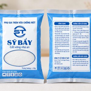 Phụ gia trộn vữa chống nứt Sỹ Bẩy – Công nghệ Đài Loan